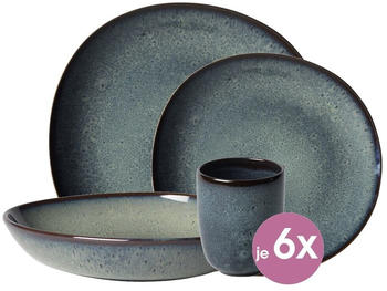Villeroy & Boch Komplettset Lave Gris (24-tlg.)