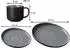 Ritzenhoff & Breker Kaffeeservice Jasper (12-tlg.) Scandic Style schwarz