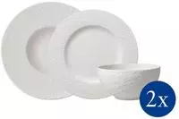 Villeroy & Boch Starter-Set 6-tlg. EC Manufacture Rock blanc