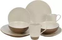 CreaTable Kombiservice "Geschirr-Set Sand Dunes" Service, handwerklicher