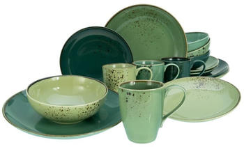 CreaTable Kombiservice Nature Collection (16-tlg.) Green Life