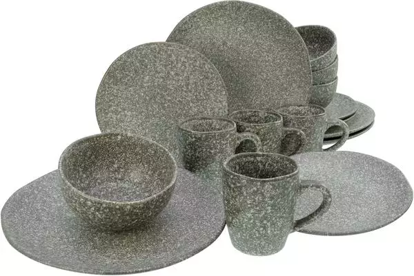 CreaTable Kombiservice Granit 16-tlg.