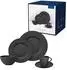 Villeroy & Boch MANUFACTURE ROCK Kombiservice 20-teilig schwarz
