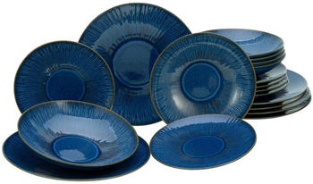 CreaTable Sea Breeze Tafelservice 18-teilig Blau