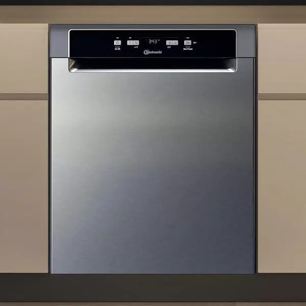 BAUKNECHT Unterbaugeschirrspüler BOU D641A X, 14 Maßgedecke