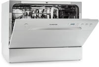 Klarstein Mini-Geschirrsp&uuml;ler f&uuml;r 6 Gedecke, Leiser UV-Geschirrsp&uuml;ler Klein...