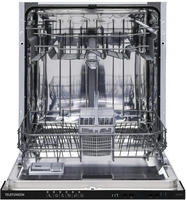 Telefunken vollintegrierbarer Geschirrsp&uuml;ler GEV6012D, 12 l, 12 Ma&szlig;gedecke, Einbau