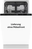 GORENJE vollintegrierbarer Geschirrsp&uuml;ler "GV561C10" 8,5 l 10 tlg. Ma&szlig;gedecke 10