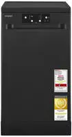 exquisit Standgeschirrsp&uuml;ler 9109 "GSP9109-451D schwarz" 10 l 9 tlg. Ma&szlig;gedecke 9