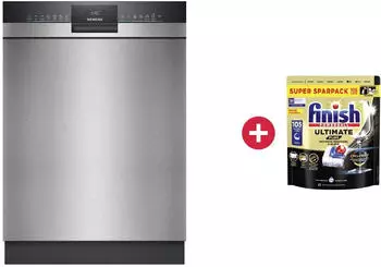Siemens SN43EUEUCE ( SN43ES22CE+ SZ36BH00) + Finish Ultimate Plus 105