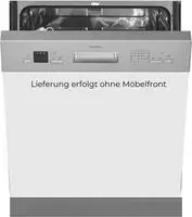 exquisit teilintegrierbarer Geschirrsp&uuml;ler 6312 "EGSP6312-EB-030E inox" 11 l...
