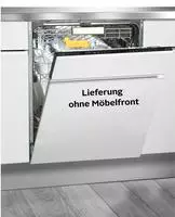 BAUKNECHT vollintegrierbarer Geschirrsp&uuml;ler "BKSV1 IBM" 15 tlg. Ma&szlig;gedecke