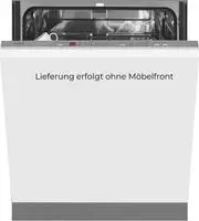 exquisit vollintegrierbarer Geschirrsp&uuml;ler 6312 "EGSP6312-E-030E silber" 11 l...