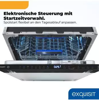 Exquisit EGSP9616-E-450B – Ressourcenschonendes Eco-Programm mit verlängerter Laufzeit