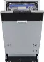 Hanseatic vollintegrierbarer Geschirrsp&uuml;ler "HI4A10S14D" 10 tlg. Ma&szlig;gedecke