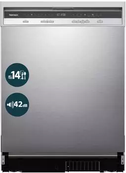 Homex DWBU601442A Unterbau-Geschirrspüler 60cm, 14 Maßgedecke, Energieklasse A (DWBU601442A)