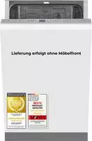 exquisit vollintegrierbarer Geschirrsp&uuml;ler "EGSP2109-ES-030Esilber" 11 l 9 tlg.