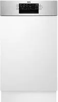 AEG FEE73407ZM Geschirrsp&uuml;ler integrierbar 45 cm LED-Display Edelstahl