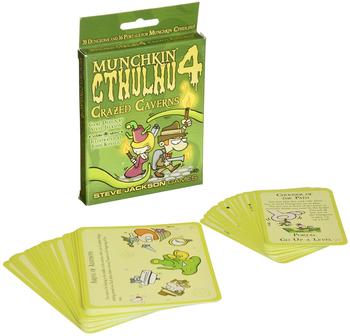 Steve Jackson Games Munchkin Cthulhu 4: Crazed Caverns (englisch)