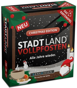 Stadt Land Vollpfosten - Das Kartenspiel (Christmas Edition)