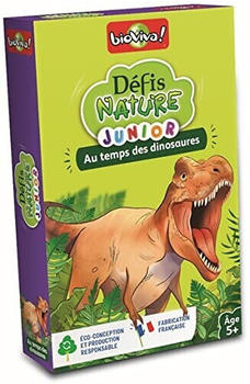 Défis nature junior - Au temps des dinosaures (French)