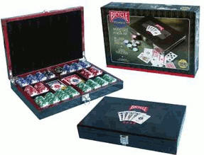 US Playing Card Bicycle Poker Masters Set (300 Chips| 8g)