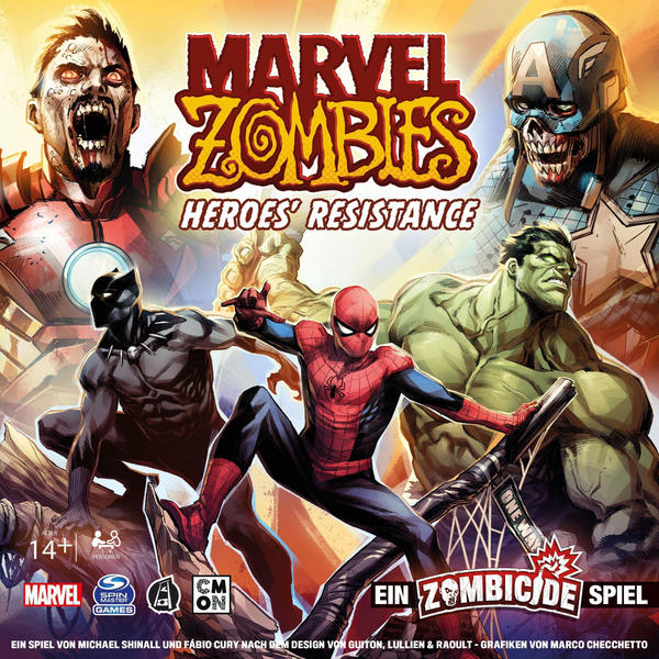 Marvel Zombies: Heroes Resistance - Ein Zombicide-Spiel