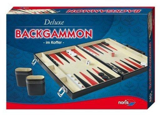 Deluxe - Backgammon-Koffer 15 Zoll