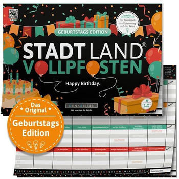 Stadt Land Vollpfosten Happy birthday