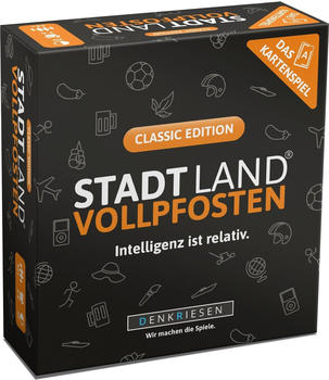 Stadt Land Vollpfosten - Intelligenz ist relativ (Das Kartenspiel)