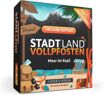 Stadt Land Vollpfosten - Meer im Kopf Urlaub Edition (Das Kartenspiel)