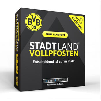 Stadt Land Vollpfosten - Entscheidend ist auf'm Platz BVB Edition (Das Kartenspiel)