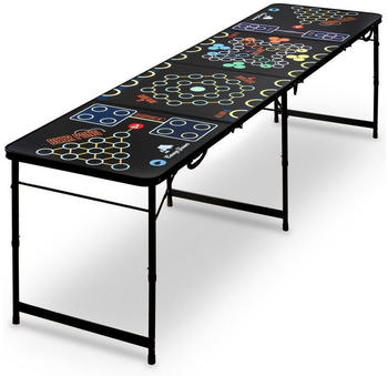 Bierpong Tisch 6in1 240x 62x54/62/69,5cm