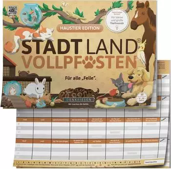 Stadt Land Vollpfosten Haustier Edition Für alle Felle
