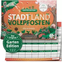 STADT LAND VOLLPFOSTEN&reg; - GARTEN EDITION - "Alles im Gr&uuml;nen." - A4
