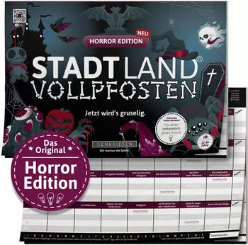 Stadt Land Vollpfosten Horror Edition Jetzt wird's gruselig