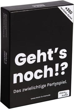 Geht's noch!? - Das zwielichtige Partyspiel