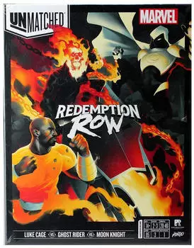 Unmatched: Marvel Redemption Row: Ghost Rider Luke Cage vs Moon Knight