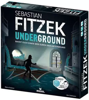 Sebastian Fitzek Underground Bahnt euch einen Weg durch den Untergrund!