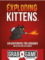 Exploding Kittens EXKD0045, ASMODEE EXKD0045 Exploding Kittens Grab & Game
