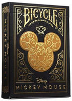 Bicycle(r) Black/gold Mickey Playing Cards
