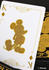 Disney Mickey Mouse Black & Gold