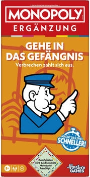 Monopoly Erg&auml;nzung: Gehe in das Gef&auml;ngnis