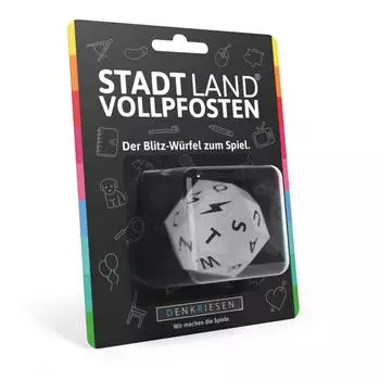 Stadt Land Vollpfosten W&uuml;rfel (ML48509)