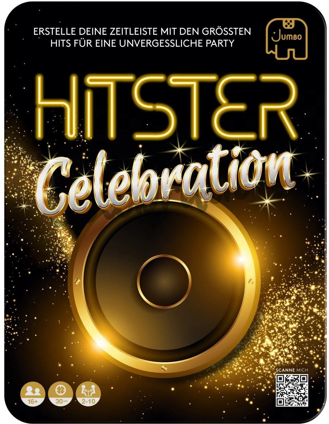 Hitster Rock Kartenspiel - Musik Quiz Für Parties & Familien Ab 16 Jahren