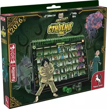 365 Abenteuer- Cthulhu 1926 [Edition 2026], gr&uuml;n