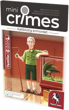 MiniCrimes Kaltblütig ermordet, Schwarz und Rot
