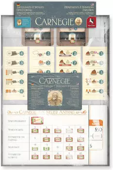 Carnegie: Abteilungen & Spenden [Erweiterung]