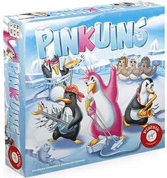 Pinkuins - Bühne frei für die Rockband im Schnee
