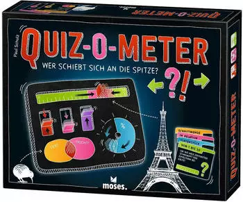 QUIZ-O-METER - Sch&auml;tz-Quiz mit cleverer Antworttafel